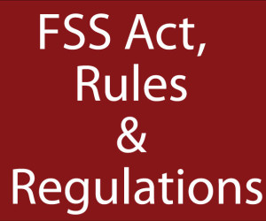 FSSAI drafts notification related to adoption of 46 BIS standards for food additives