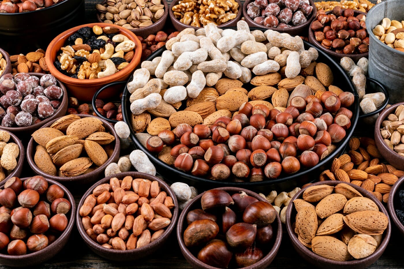 Different Dry Fruits 